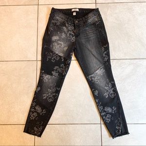 Vintage America blues black design jeans